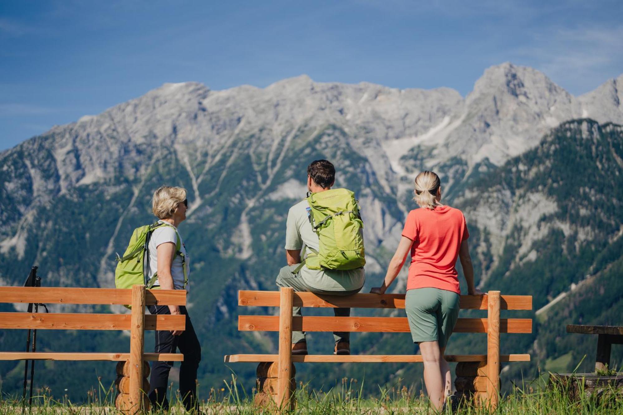 Relax- & Wanderhotel Poppengut Hinterstoder Eksteriør bilde