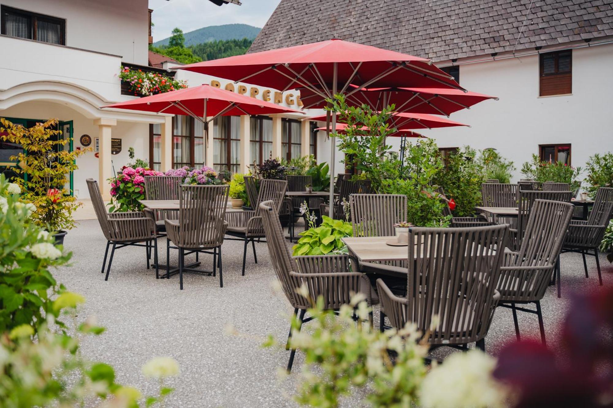 Relax- & Wanderhotel Poppengut Hinterstoder Eksteriør bilde